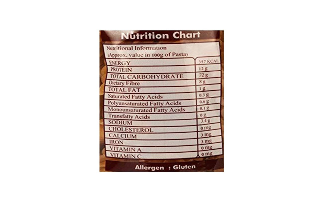 Finosta Whole Wheat Fusilli    Pack  500 grams